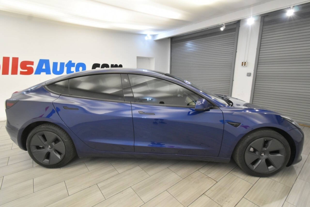 2022 Tesla Model 3 Long Range AWD 4dr Sedan, Azul, Mileage: 84,926 - photo 5