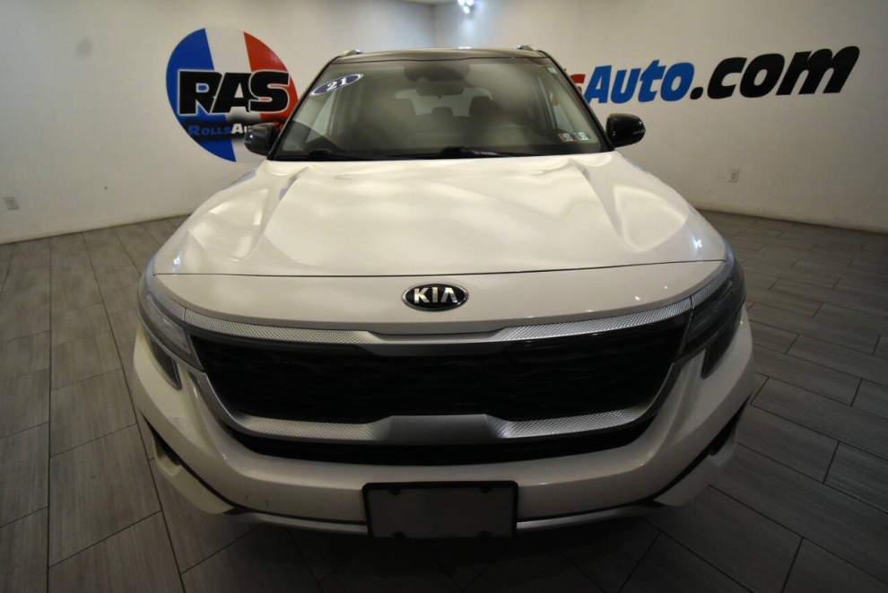 2021 Kia Seltos S AWD 4dr SUV, White, Mileage: 61,460 - photo 7