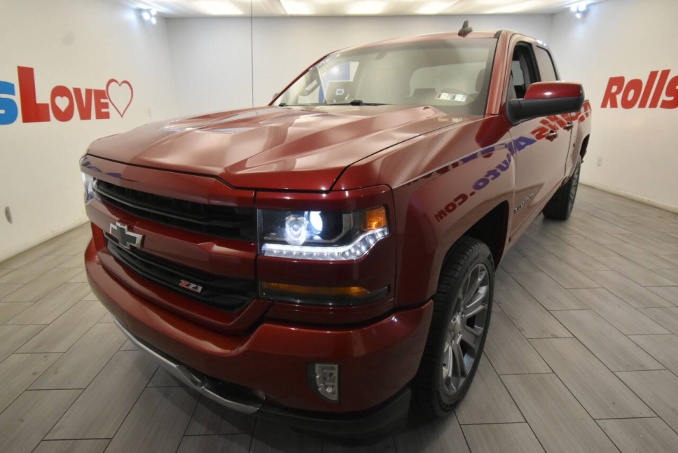 2018 Chevrolet Silverado 1500 LT Z71 4x4 4dr Double Cab 6.5 ft. SB, Red, Mileage: 59,297 