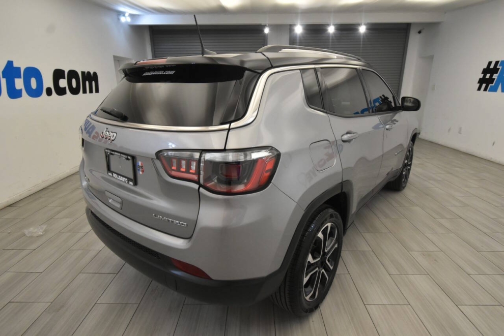 2022 Jeep Compass Limited 4x4 4dr SUV, Plata, Mileage: 48,436 - photo 4