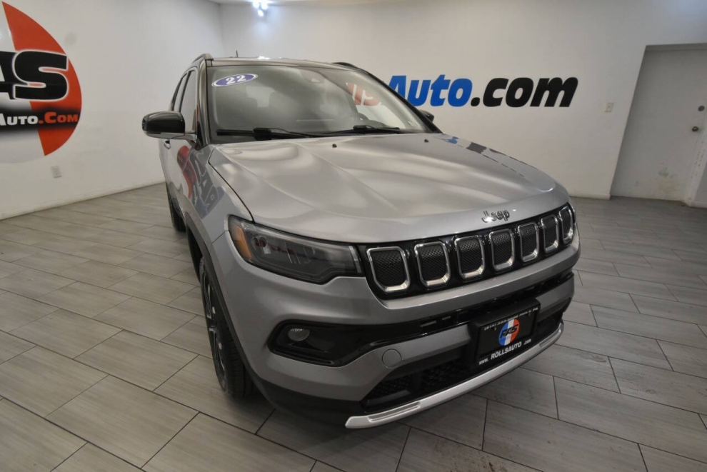 2022 Jeep Compass Limited 4x4 4dr SUV, Plata, Mileage: 48,436 - photo 6