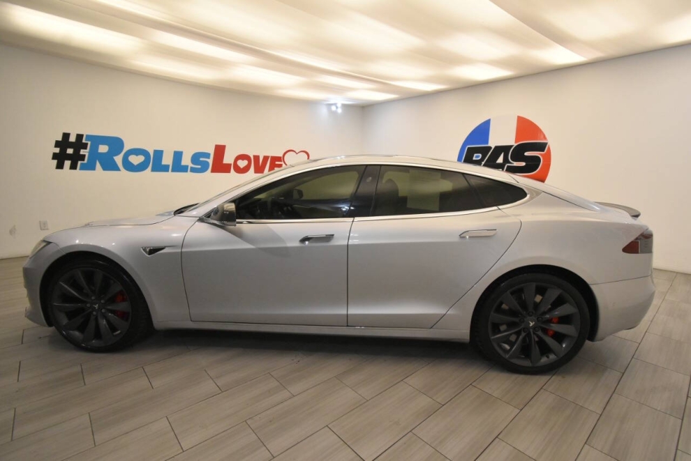 2017 Tesla Model S P100D AWD 4dr Liftback, Silver, Mileage: 84,774 - photo 1