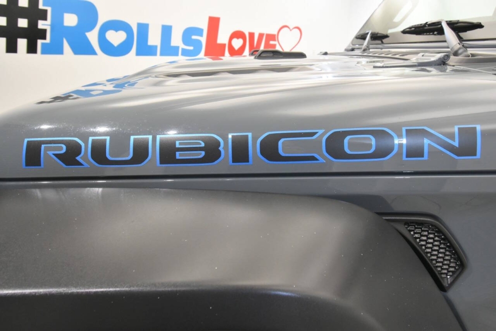 2025 Jeep Wrangler Rubicon 4xe 4x4 4dr SUV, Gray, Mileage: 13,416 - photo 11