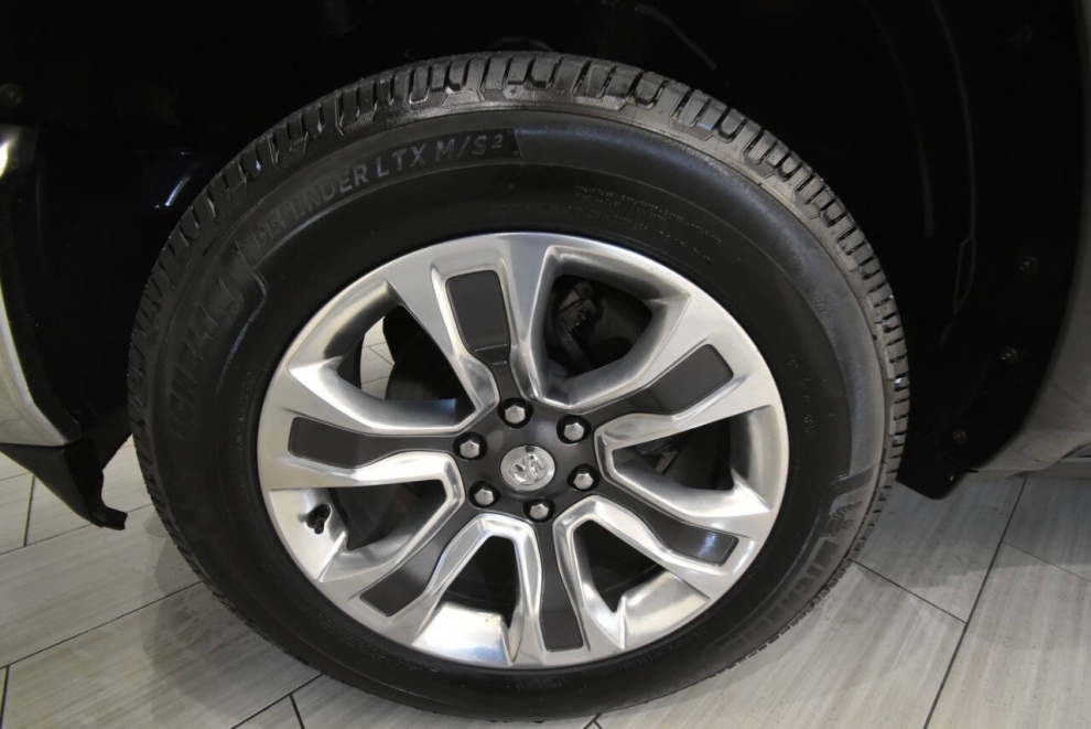 2020 RAM 1500 Laramie Longhorn 4x4 4dr Crew Cab 5.6 ft. SB Pickup, Black, Mileage: 100,058 - photo 12