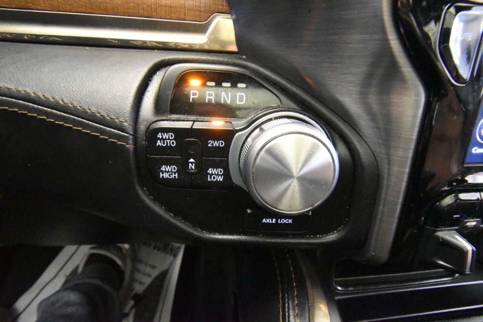 2020 RAM 1500 Laramie Longhorn 4x4 4dr Crew Cab 5.6 ft. SB Pickup, Black, Mileage: 100,058 - photo 36