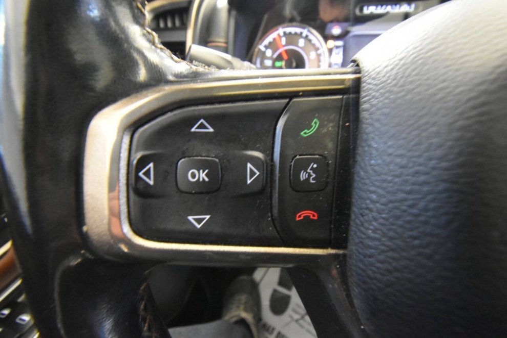 2020 RAM 1500 Laramie Longhorn 4x4 4dr Crew Cab 5.6 ft. SB Pickup, Black, Mileage: 100,058 - photo 41