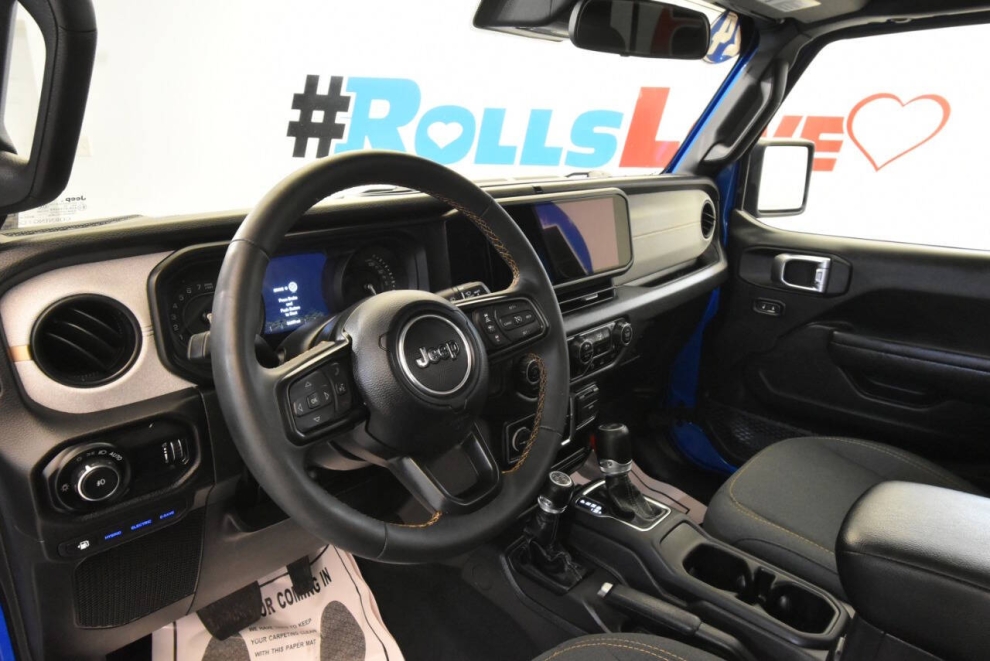 2024 Jeep Wrangler Sport S 4xe 4x4 4dr SUV, Blue, Mileage: 36,660 - photo 11