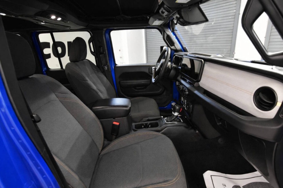 2024 Jeep Wrangler Sport S 4xe 4x4 4dr SUV, Blue, Mileage: 36,660 - photo 18