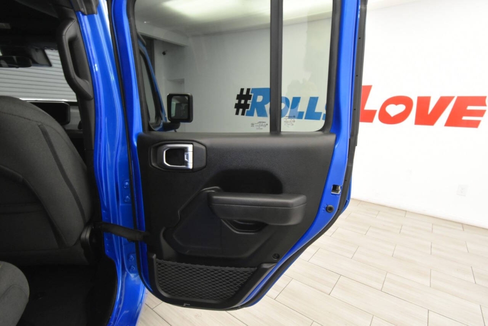 2024 Jeep Wrangler Sport S 4xe 4x4 4dr SUV, Blue, Mileage: 36,660 - photo 22