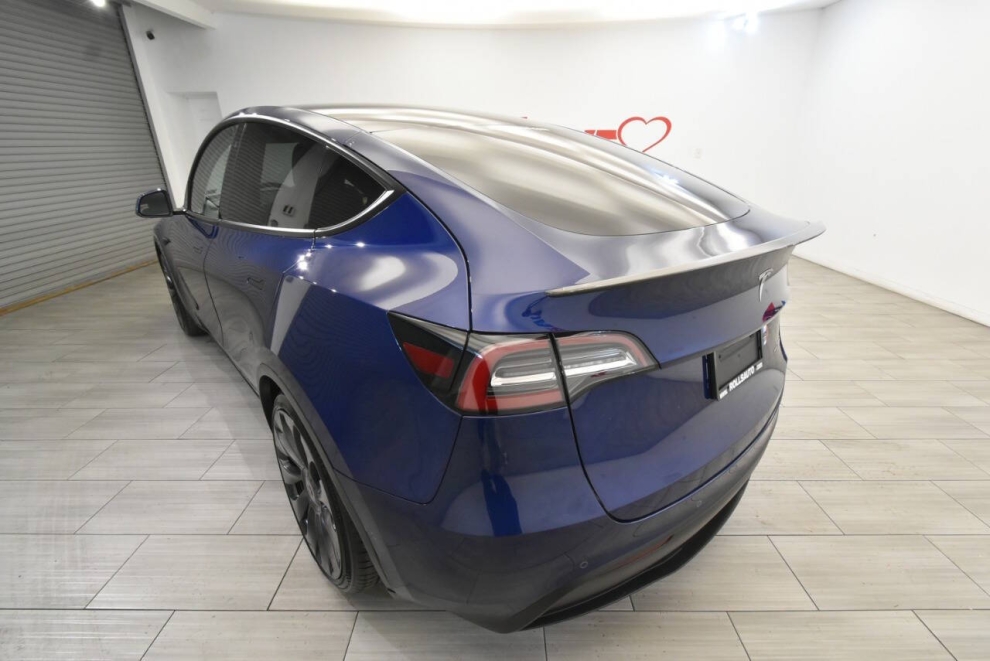2020 Tesla Model Y Performance AWD 4dr Crossover, Blue, Mileage: 35,434 - photo 2