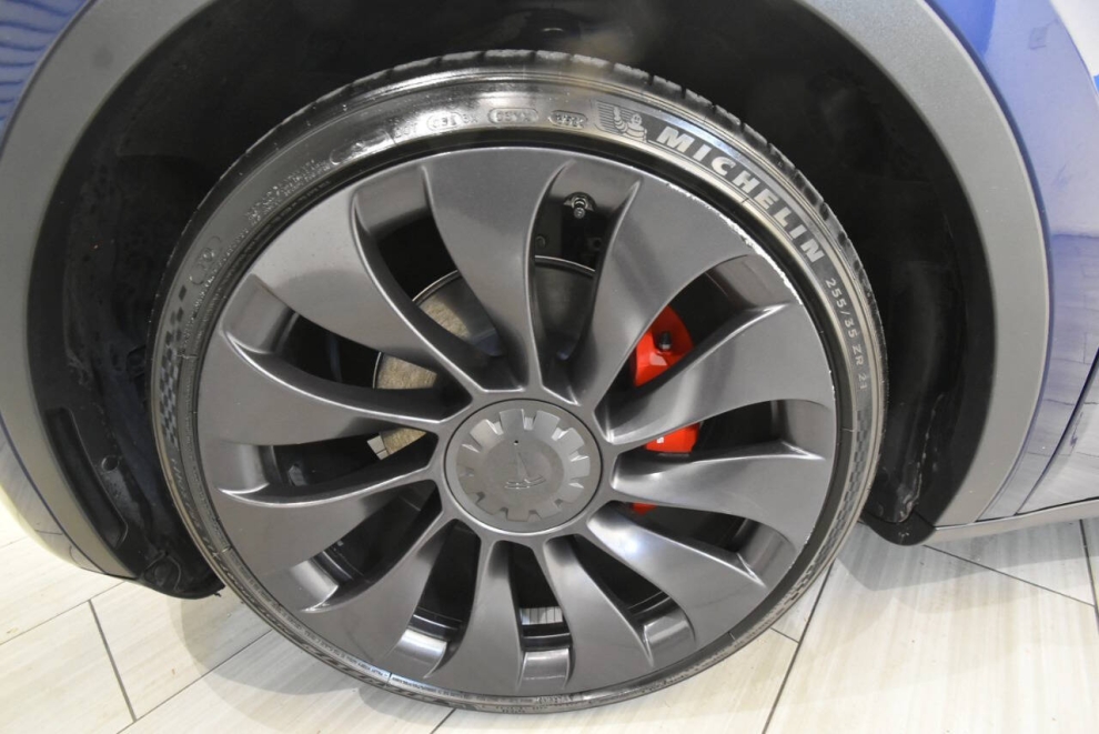 2020 Tesla Model Y Performance AWD 4dr Crossover, Blue, Mileage: 35,434 - photo 8