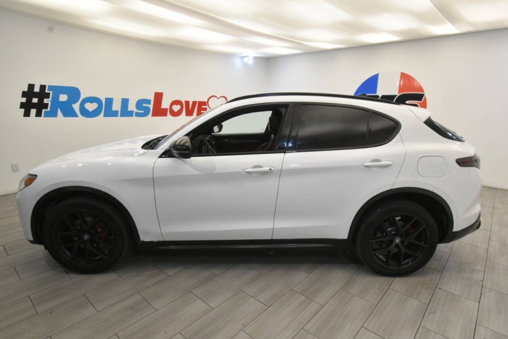 2021 Alfa Romeo Stelvio Ti Sport AWD 4dr Crossover, White, Mileage: 64,522 - photo 1