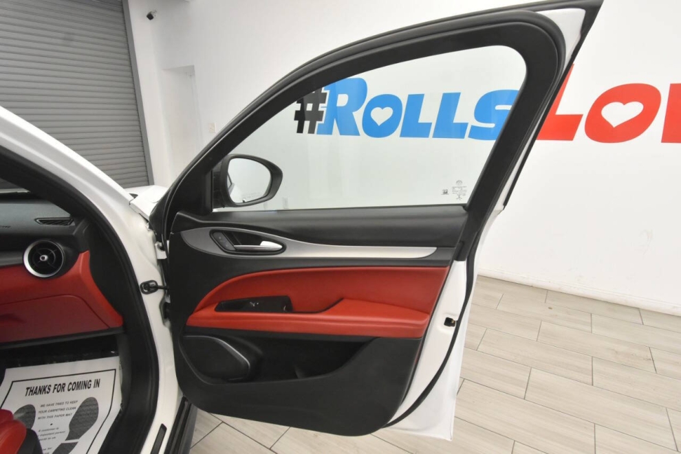2021 Alfa Romeo Stelvio Ti Sport AWD 4dr Crossover, White, Mileage: 64,522 - photo 20