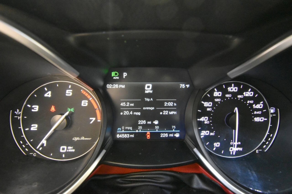 2021 Alfa Romeo Stelvio Ti Sport AWD 4dr Crossover, White, Mileage: 64,522 - photo 34