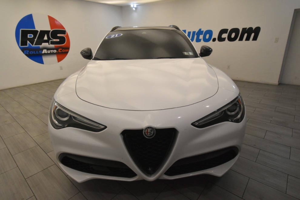 2021 Alfa Romeo Stelvio Ti Sport AWD 4dr Crossover, White, Mileage: 64,522 - photo 7