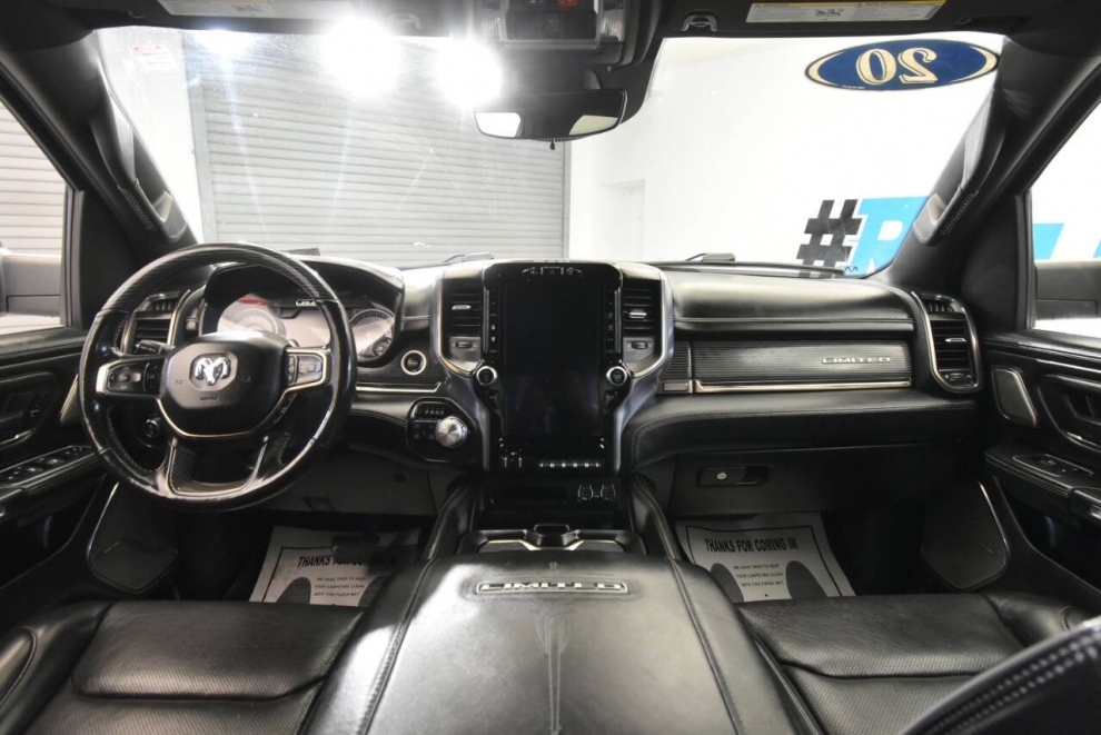 2020 RAM 1500 Limited 4x4 4dr Crew Cab 5.6 ft. SB Pickup, Silver, Mileage: 90,347 - photo 20
