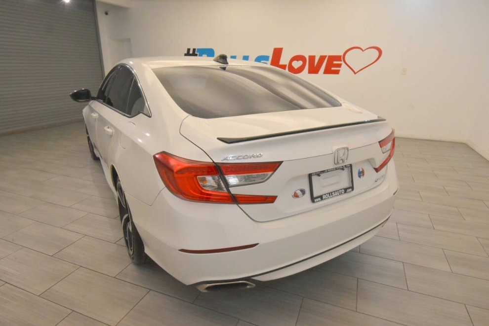 2022 Honda Accord Sport 4dr Sedan (1.5T I4 CVT), White, Mileage: 63,777 - photo 2