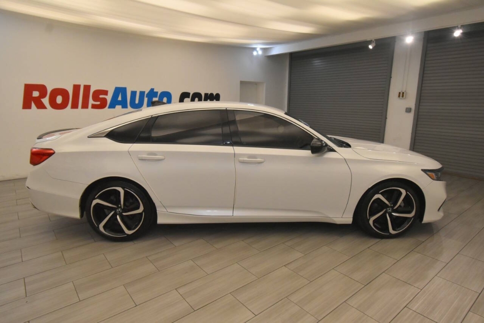 2022 Honda Accord Sport 4dr Sedan (1.5T I4 CVT), White, Mileage: 63,777 - photo 5