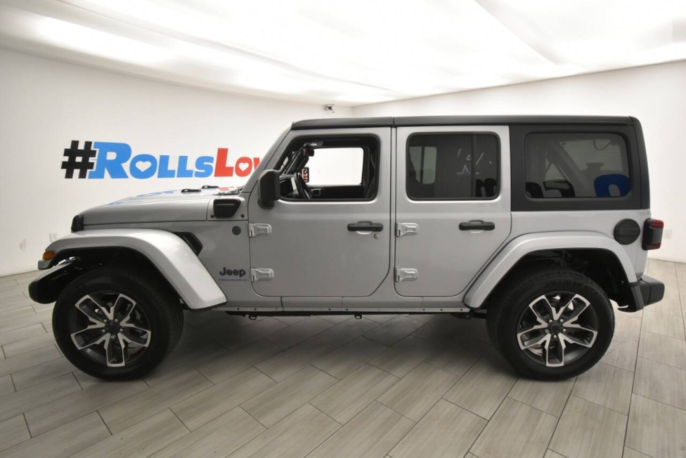 2024 Jeep Wrangler High Altitude 4xe 4x4 4dr SUV, Silver, Mileage: 48,966 - photo 1