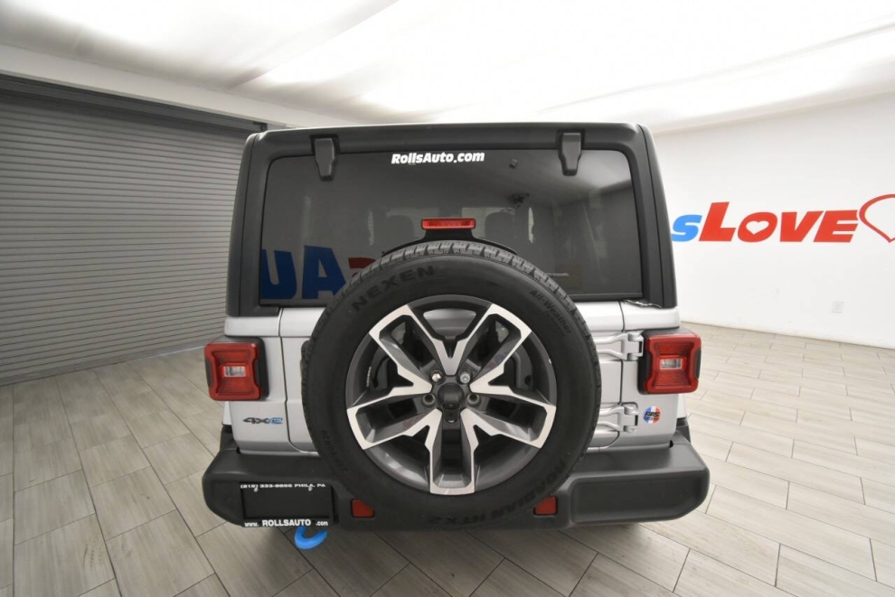 2024 Jeep Wrangler High Altitude 4xe 4x4 4dr SUV, Silver, Mileage: 48,966 - photo 3