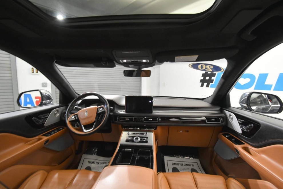 2020 Lincoln Aviator Black Label AWD 4dr SUV, Blue, Mileage: 73,718 - photo 29