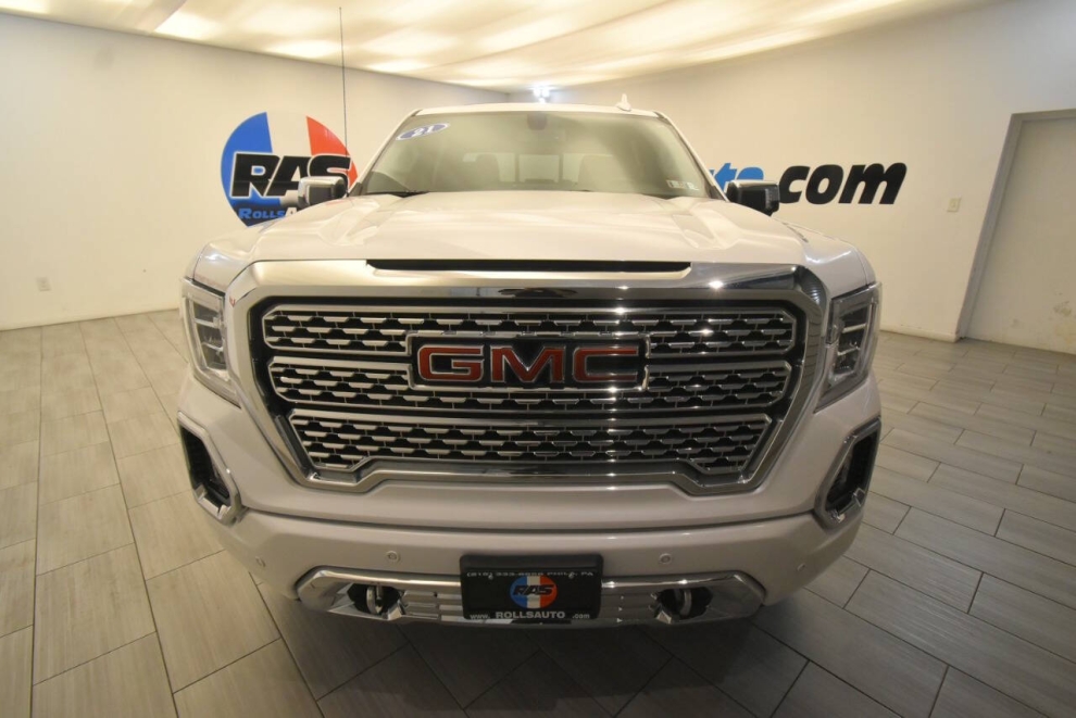 2021 GMC Sierra 1500 Denali 4x4 4dr Crew Cab 5.8 ft. SB, White, Mileage: 77,147 - photo 7