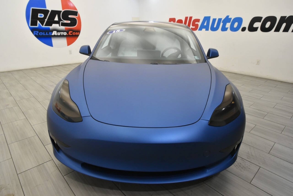 2018 Tesla Model 3 Performance AWD 4dr Fastback, Blue, Mileage: 35,496 - photo 7