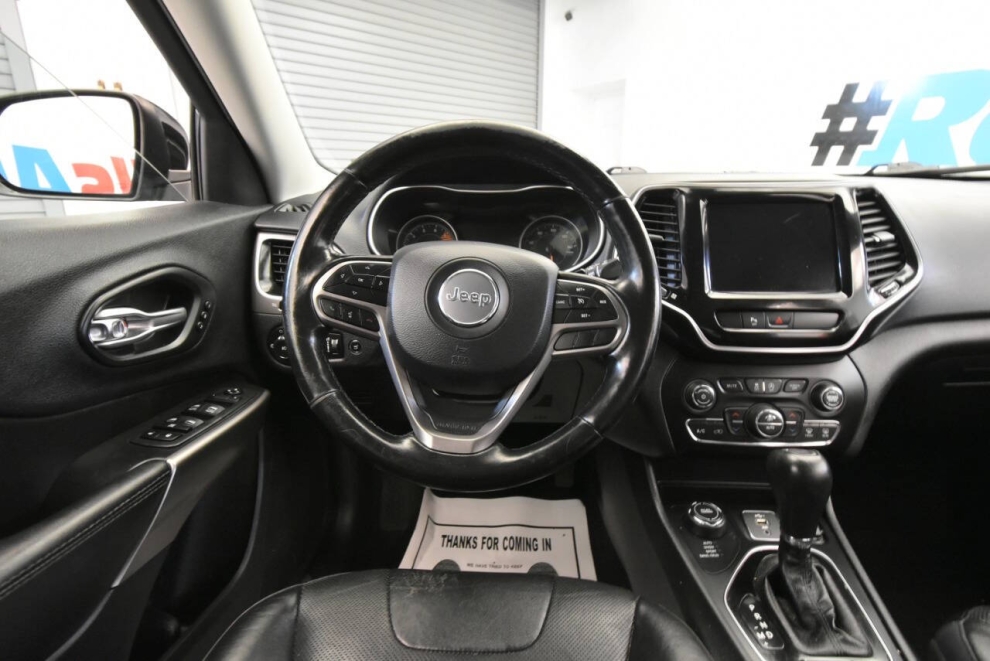 2019 Jeep Cherokee Limited 4x4 4dr SUV, Black, Mileage: 110,949 - photo 19