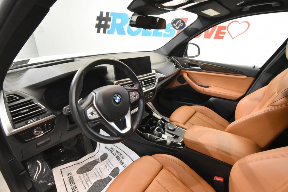 2022 BMW X3 xDrive30i AWD 4dr Sports Activity Vehicle, White, Mileage: 76,636 - photo 12