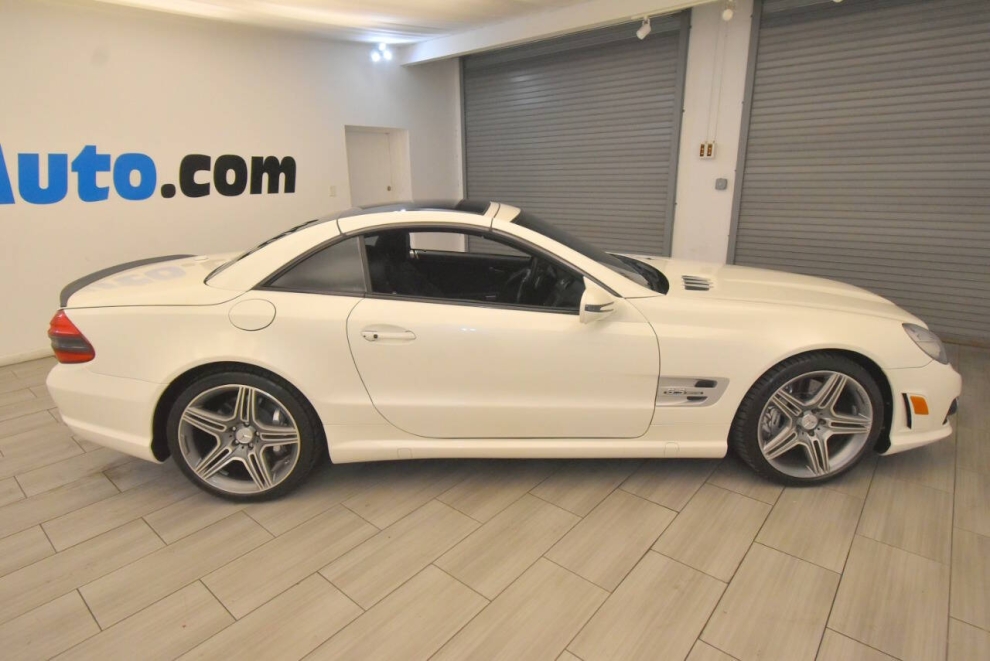 2009 Mercedes-Benz SL-Class SL 63 AMG 2dr Convertible, White, Mileage: 78,674 - photo 5