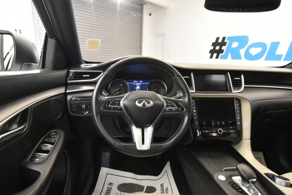 2022 Infiniti QX55 Luxe AWD 4dr Crossover, White, Mileage: 69,220 - photo 19