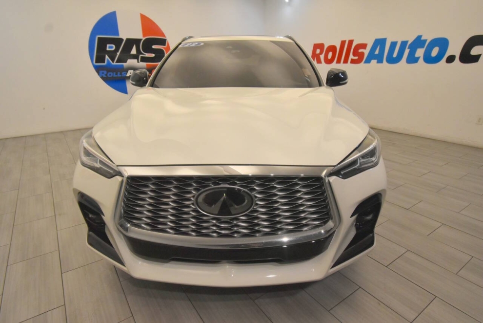 2022 Infiniti QX55 Luxe AWD 4dr Crossover, White, Mileage: 69,220 - photo 7