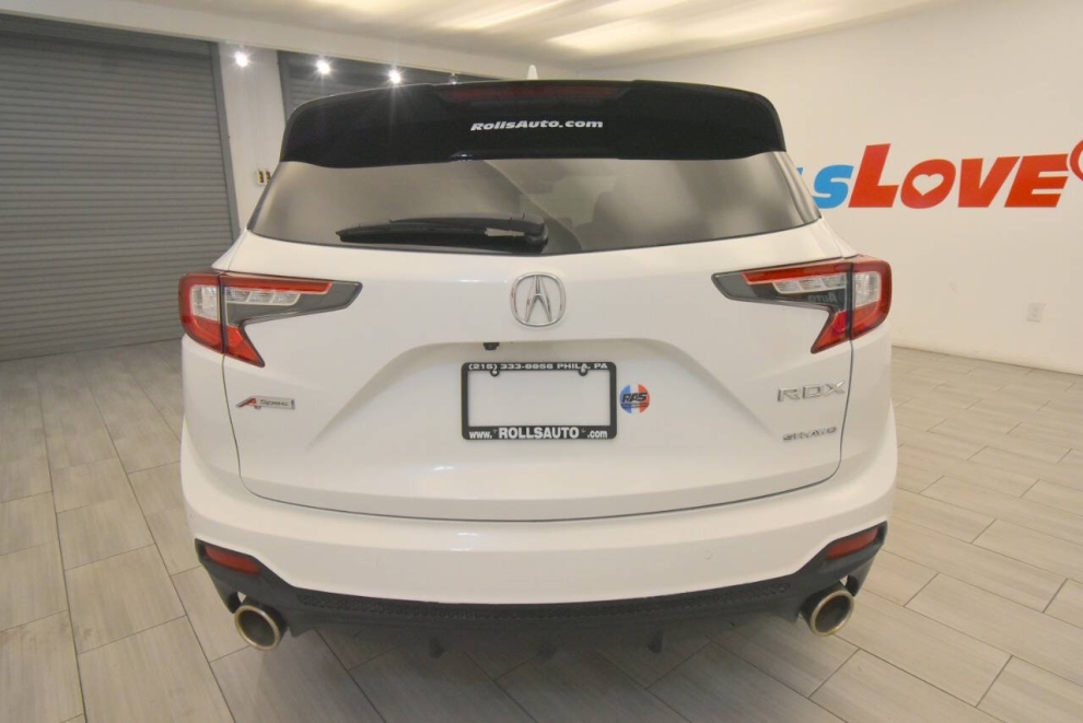 2021 Acura RDX SH AWD w/A SPEC 4dr SUV Package, White, Mileage: 57,912 - photo 3