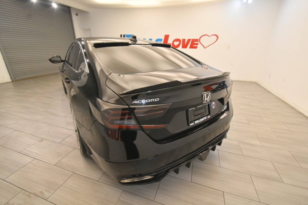 2021 Honda Accord Sport 4dr Sedan (2.0T I4 10A), Black, Mileage: 34,247 - photo 2