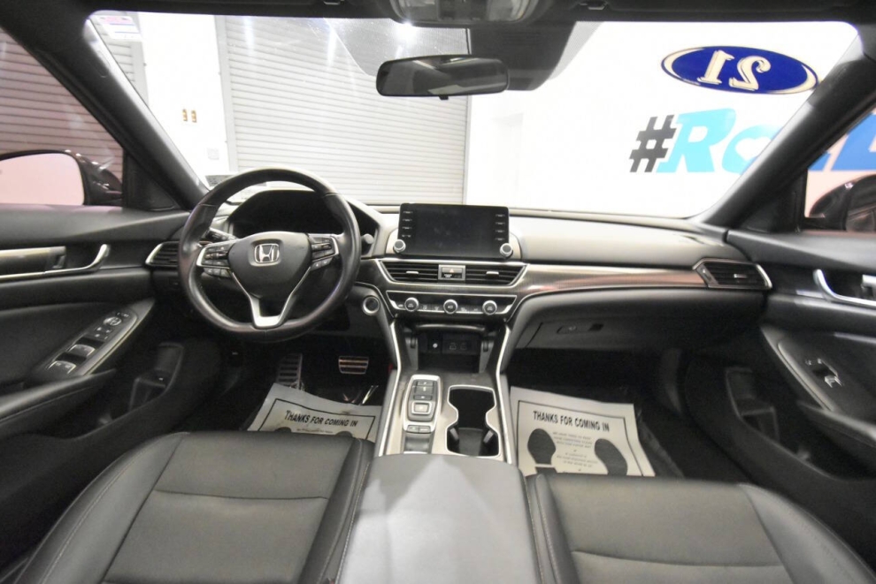 2021 Honda Accord Sport 4dr Sedan (2.0T I4 10A), Black, Mileage: 34,247 - photo 23