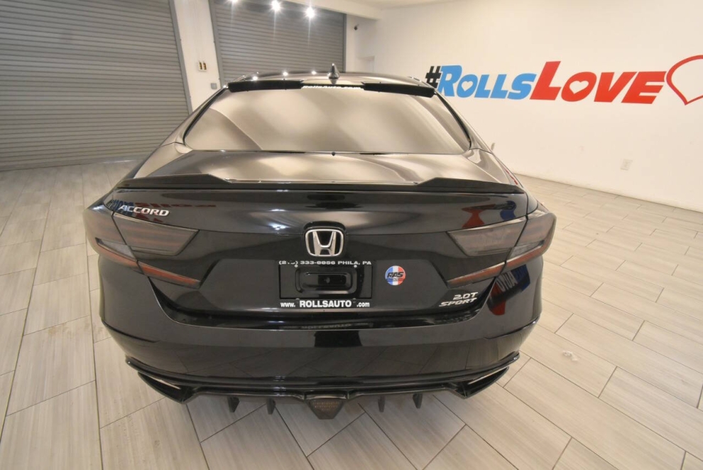 2021 Honda Accord Sport 4dr Sedan (2.0T I4 10A), Black, Mileage: 34,247 - photo 3