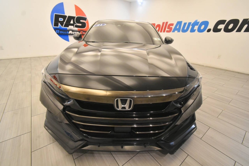 2021 Honda Accord Sport 4dr Sedan (2.0T I4 10A), Black, Mileage: 34,247 - photo 7