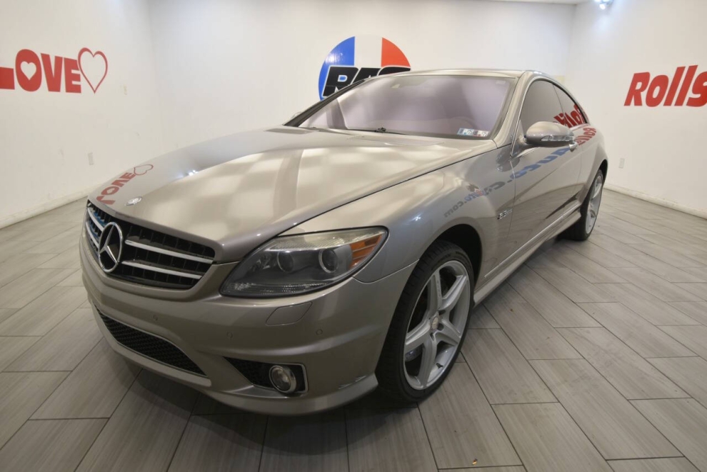 2009 Mercedes-Benz CL-Class CL 63 AMG 2dr Coupe, Beige, Mileage: 48,194 