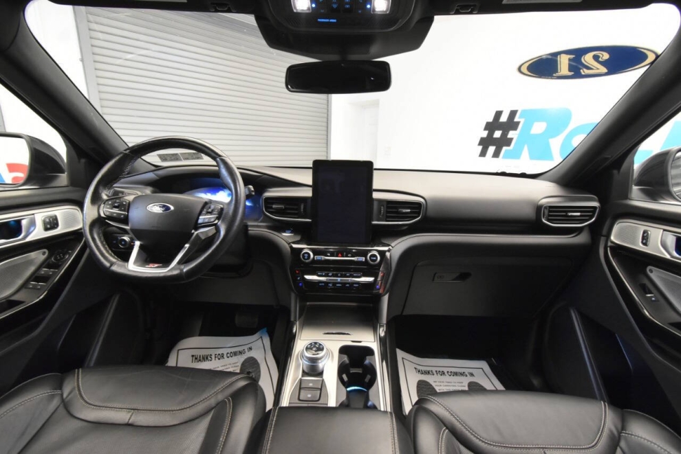 2021 Ford Explorer ST AWD 4dr SUV, Negro, Mileage: 94,873 - photo 20