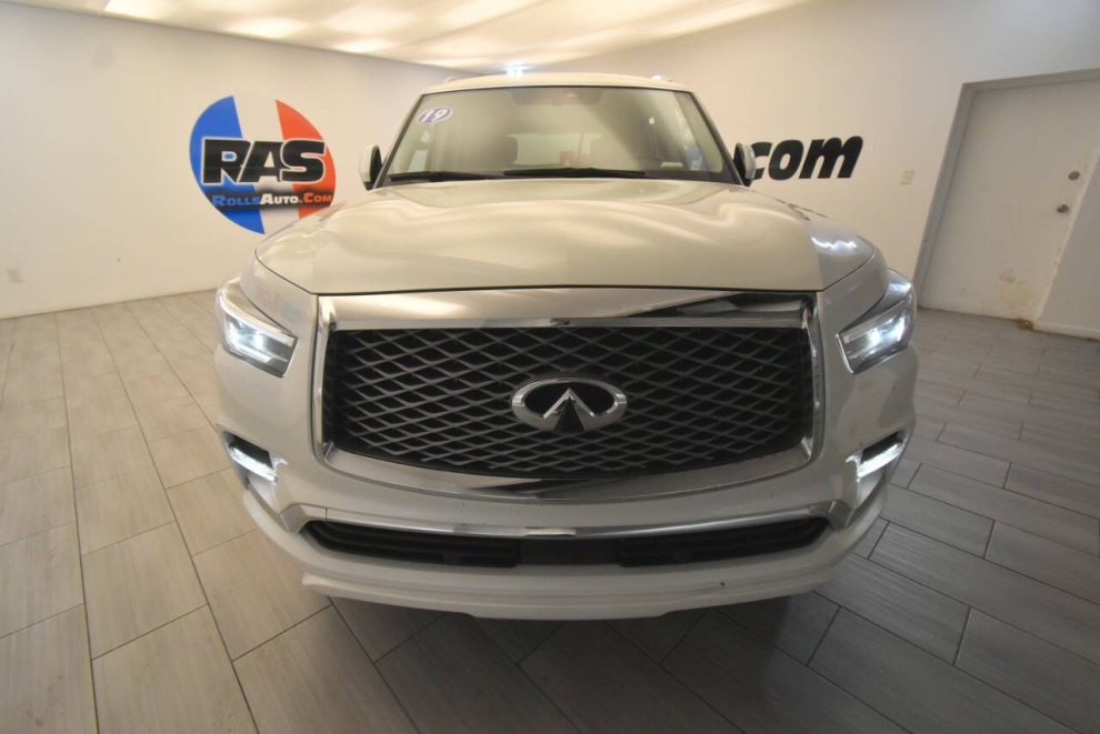 2019 Infiniti QX80 Luxe AWD 4dr SUV, Blanco, Mileage: 91,636 - photo 7