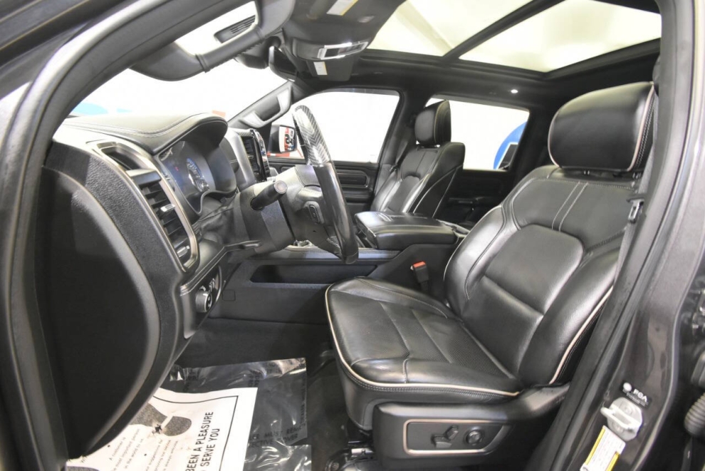 2021 RAM 1500 Limited 4x4 4dr Crew Cab 6.4 ft. SB Pickup, Gray, Mileage: 96,400 - photo 18