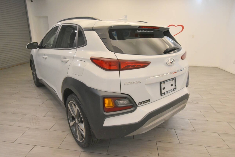 2020 Hyundai Kona Ultimate AWD 4dr Crossover, White, Mileage: 108,827 - photo 2