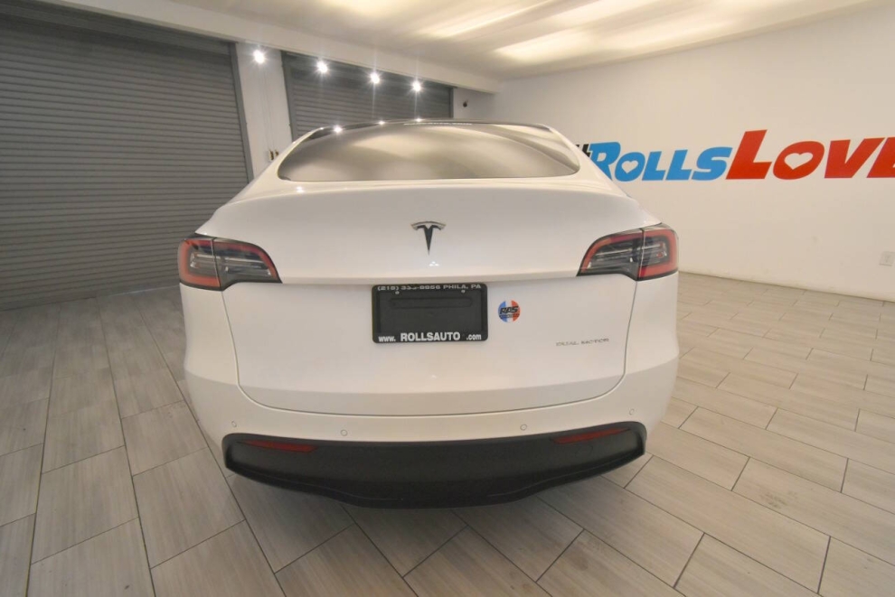 2021 Tesla Model Y Long Range AWD 4dr Crossover, White, Mileage: 96,434 - photo 3