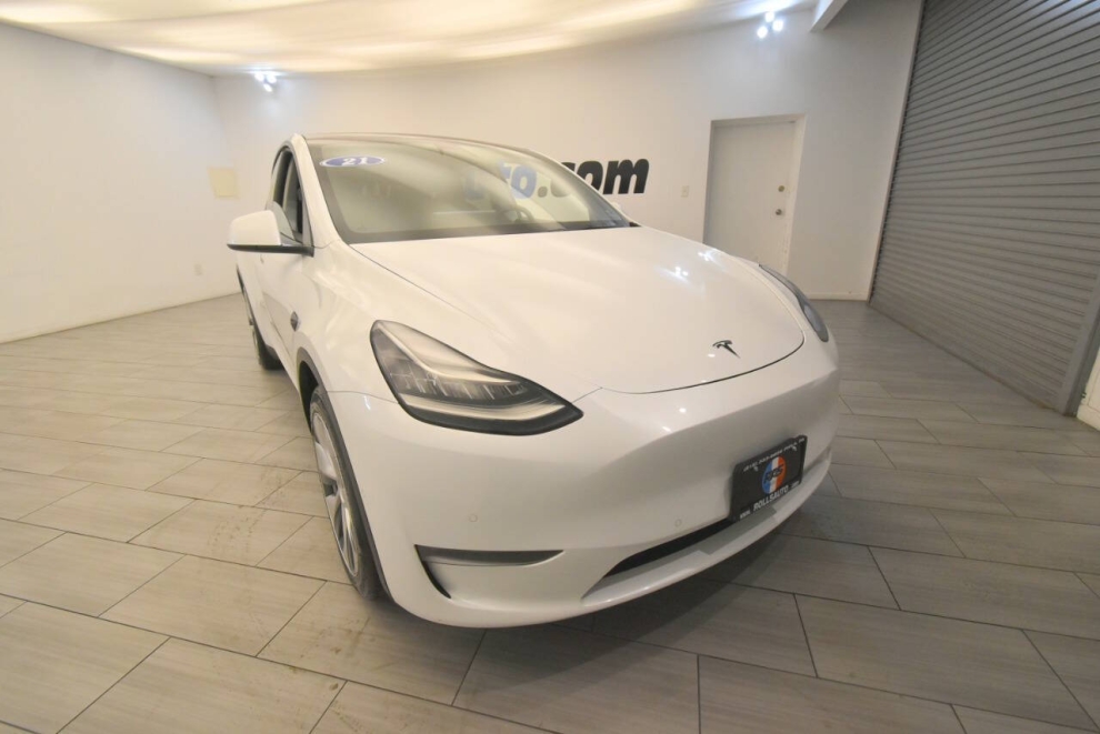 2021 Tesla Model Y Long Range AWD 4dr Crossover, White, Mileage: 96,434 - photo 6