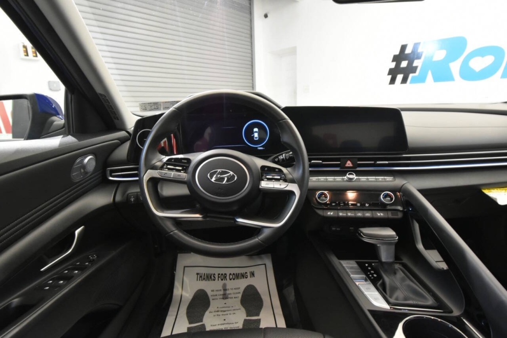 2023 Hyundai Elantra Hybrid Limited 4dr Sedan, Blue, Mileage: 73,021 - photo 19