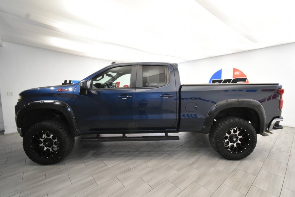 2021 Chevrolet Silverado 1500 LT 4x4 4dr Double Cab 6.6 ft. SB w/1LT, Blue, Mileage: 53,815 - photo 1