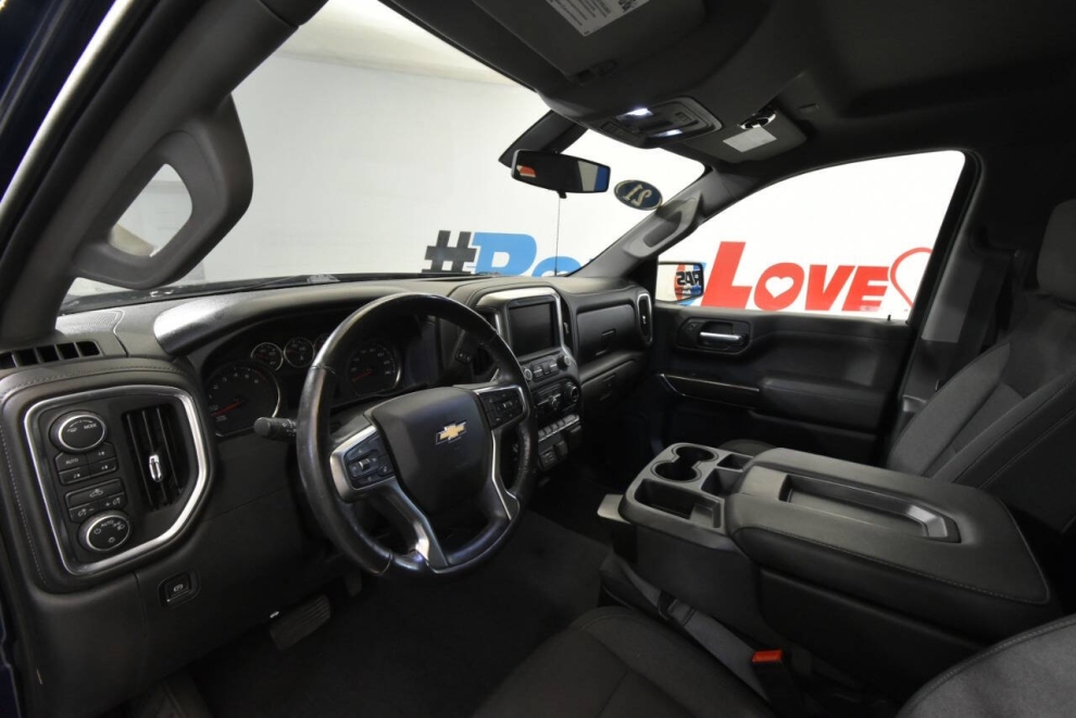 2021 Chevrolet Silverado 1500 LT 4x4 4dr Double Cab 6.6 ft. SB w/1LT, Blue, Mileage: 53,815 - photo 11