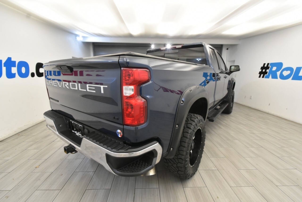 2021 Chevrolet Silverado 1500 LT 4x4 4dr Double Cab 6.6 ft. SB w/1LT, Blue, Mileage: 53,815 - photo 4
