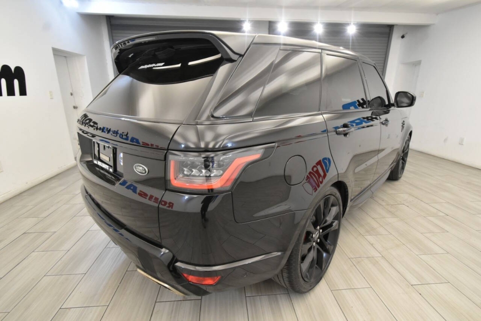 2022 Land Rover Range Rover Sport HST AWD 4dr SUV, Black, Mileage: 35,291 - photo 4