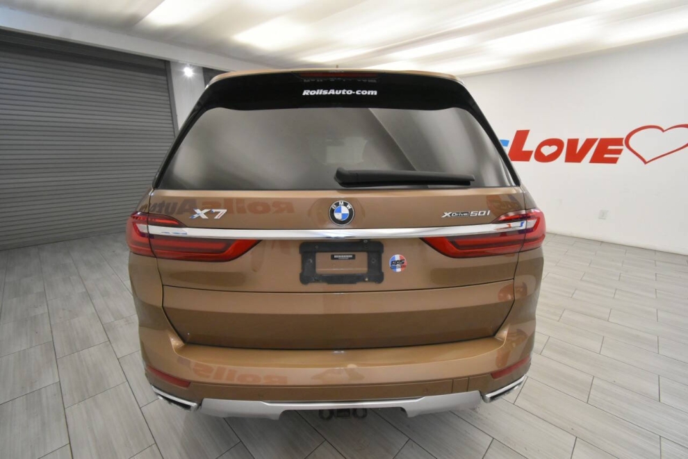 2019 BMW X7 xDrive50i AWD 4dr Sports Activity Vehicle, Gold, Mileage: 84,050 - photo 3